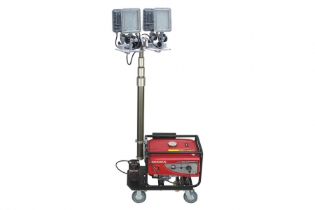 All-round automatic lifting work light